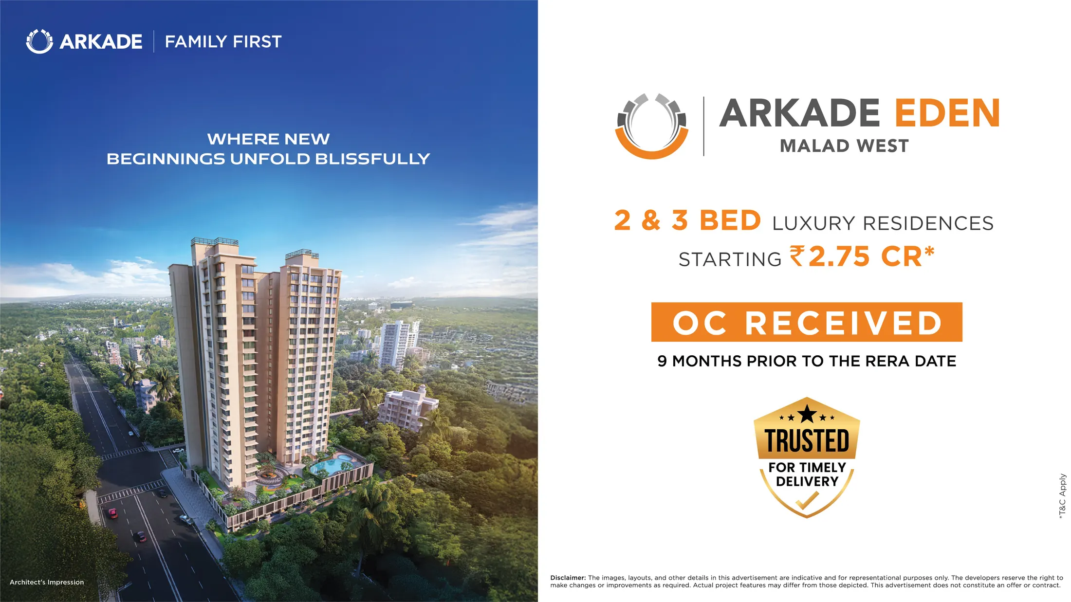 Arkade Eden - Luxury Residences in Malad West